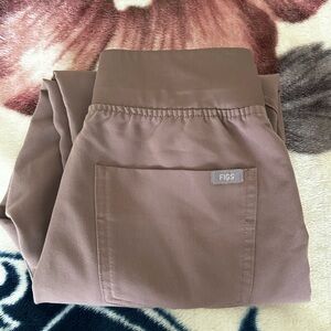 FIGS High Waisted Smokey Taupe Zamora Joggers XS Petite